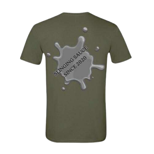 Nick’s Sauce Small-Batch Logo T-Shirt – Military Green Edition